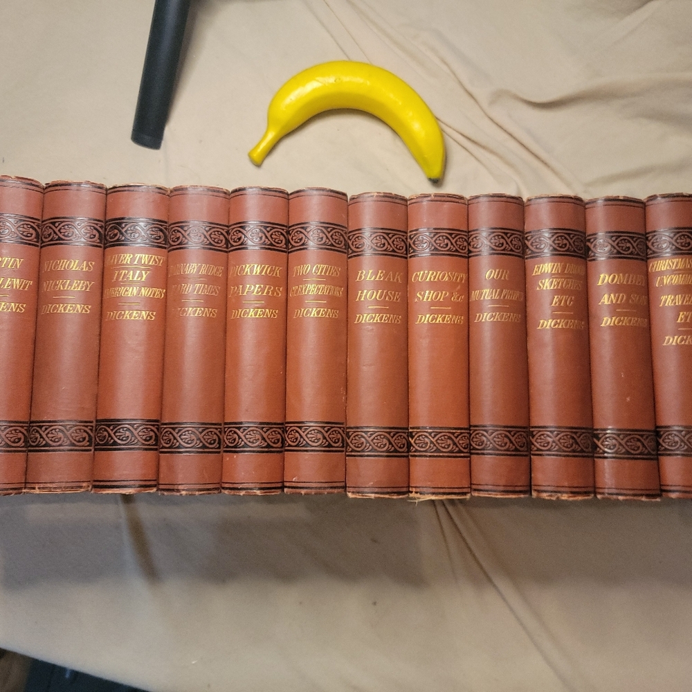 Charles Dickens Author’s Edition 14 Vol Set Porter & Coates